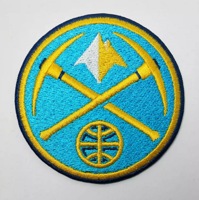 Denver Nuggets Logo Iron on Patch 7.6cm